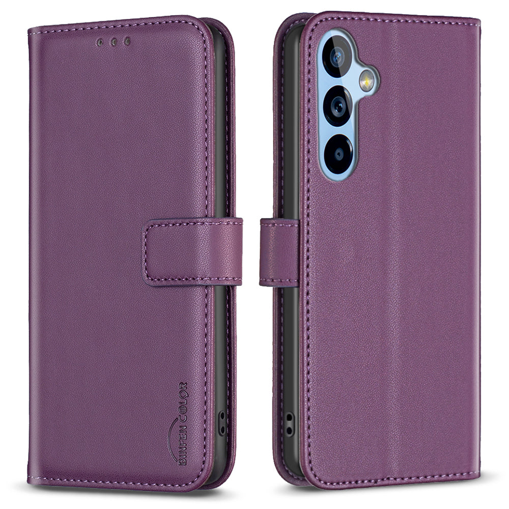 BINFEN COLOR BF17 For Samsung Galaxy A54 5G Stand Wallet Phone Case Leather TPU Phone Cover BINFEN COLOR BF17 For Samsung Galaxy A54 5G Stand Wallet Phone Case Leather TPU Phone Cover